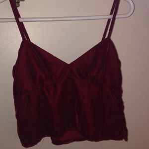Velvet tank